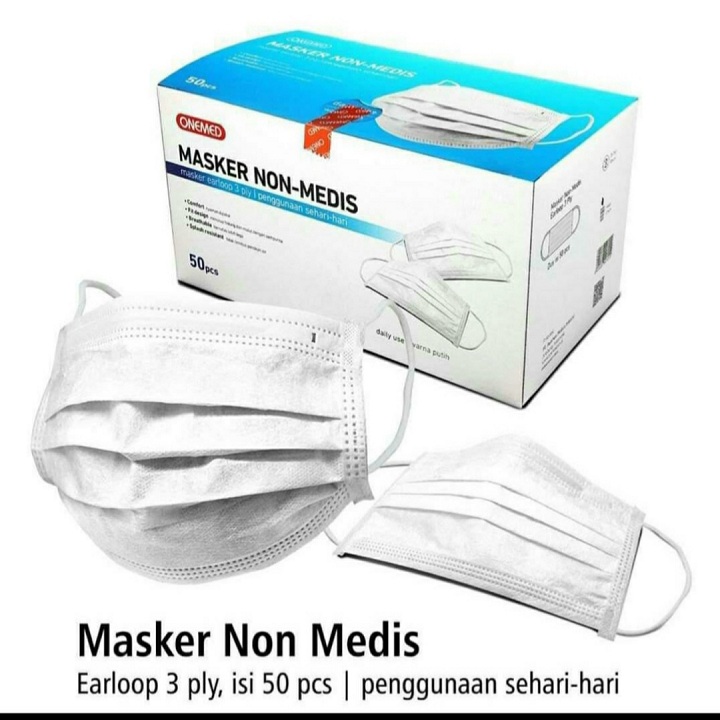 beda masker medis dan non medis 3 ply