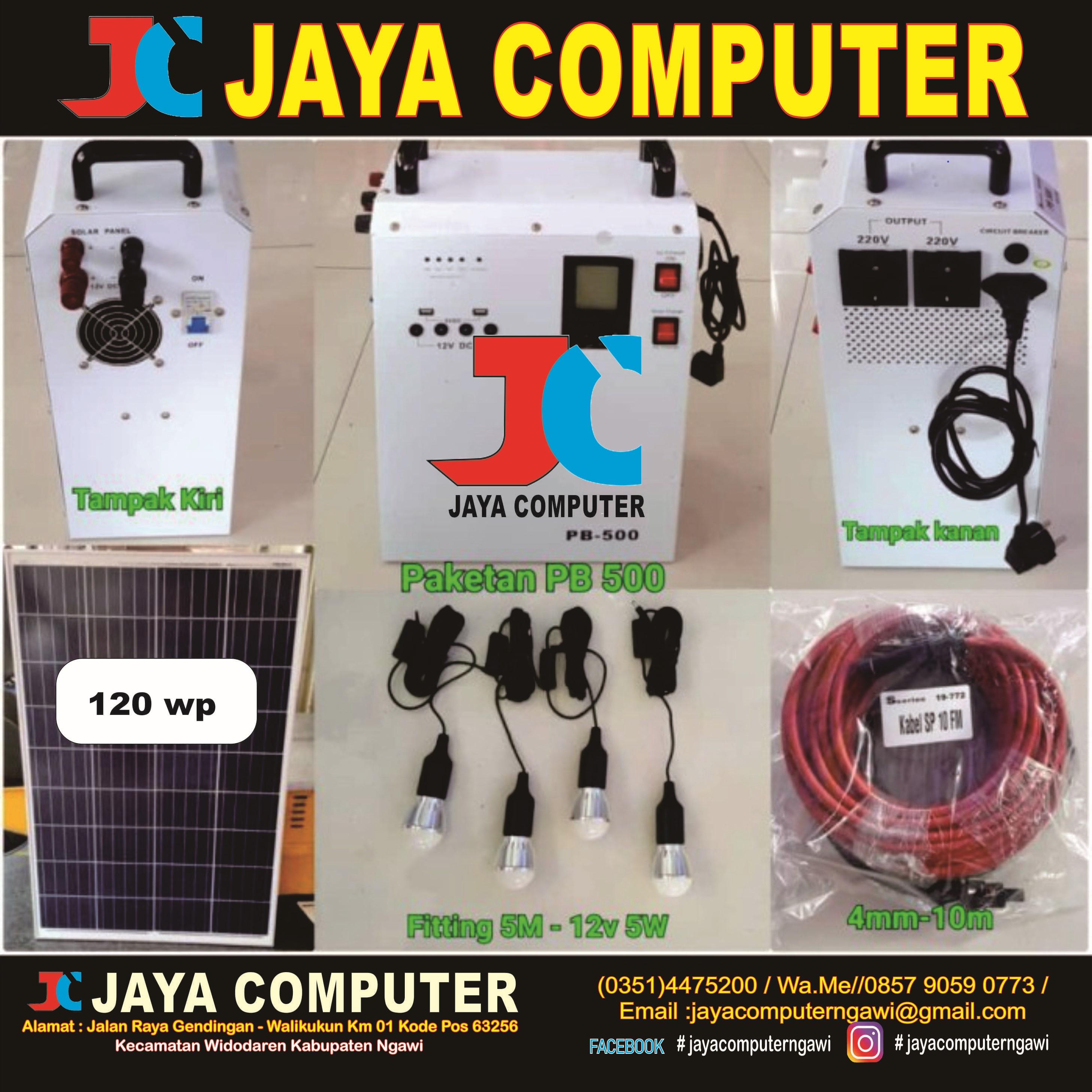 Belanja Jaya Paket Plts Shs Power Pb 500 / Cv Jaya Computer Ngawi di  Jayacomputer | SIPLah Blibli