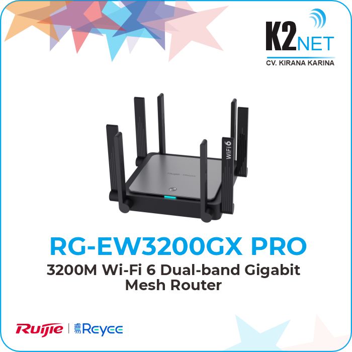 Belanja Ruijie Rg-ew3200gx Pro 3200m Wi-fi 6 Dual-band Gigabit