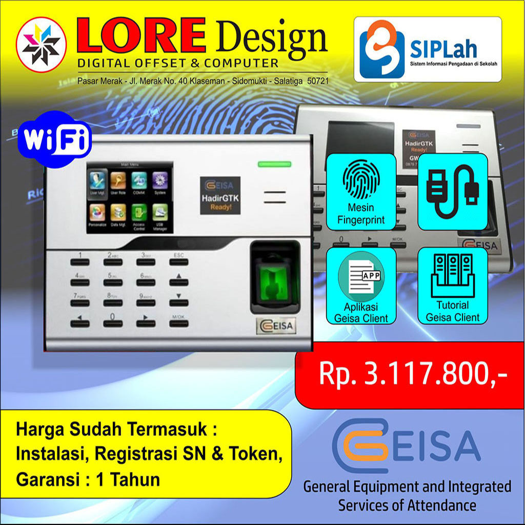 Aplikasi Absensi Siswa Geisya Saung Soal