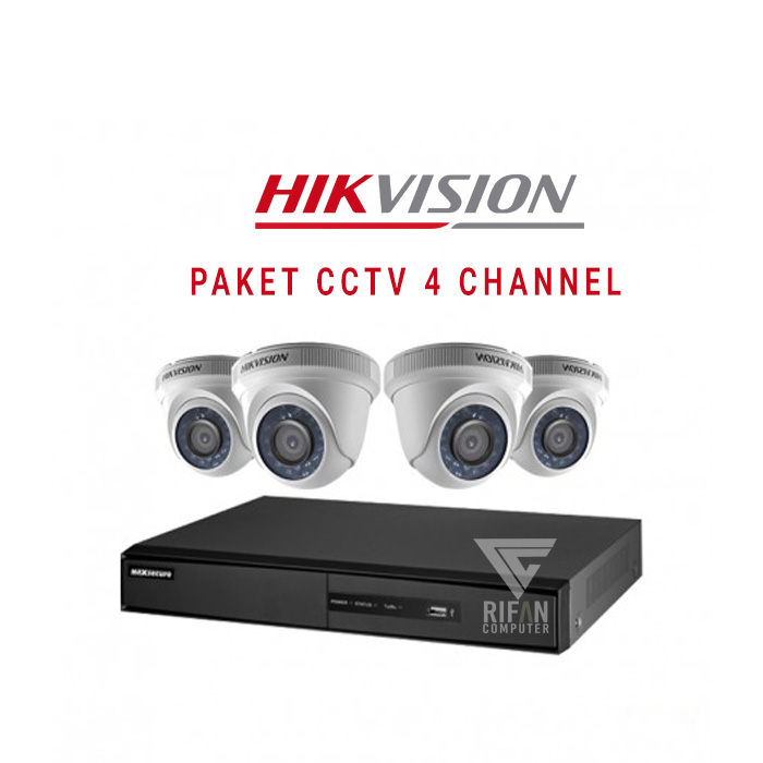 cctv 4 channel package