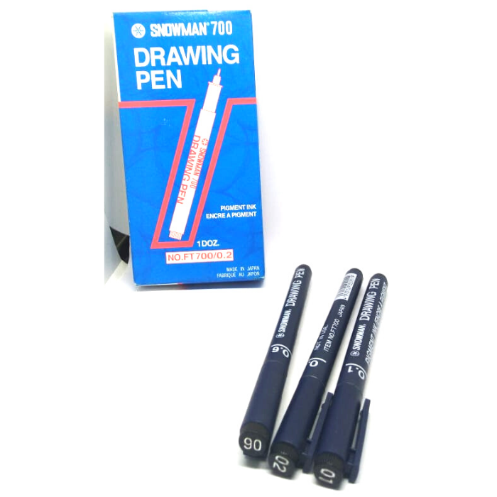 Get Ukuran Drawing Pen Snowman Background