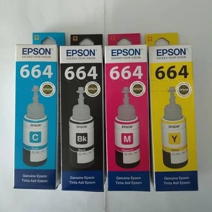 Tinta EPSON serie L Cyan Original 664 - Alhum